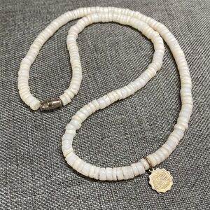 Hawaiian Shell Heishi Necklace